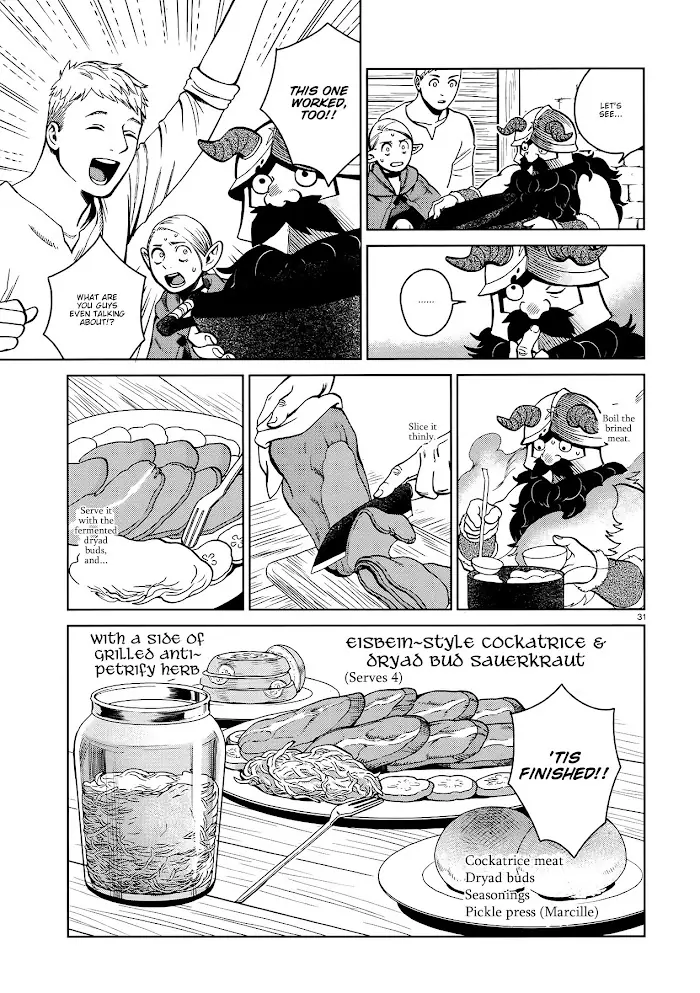 Delicious in Dungeon Chapter 34 image 31_optimized